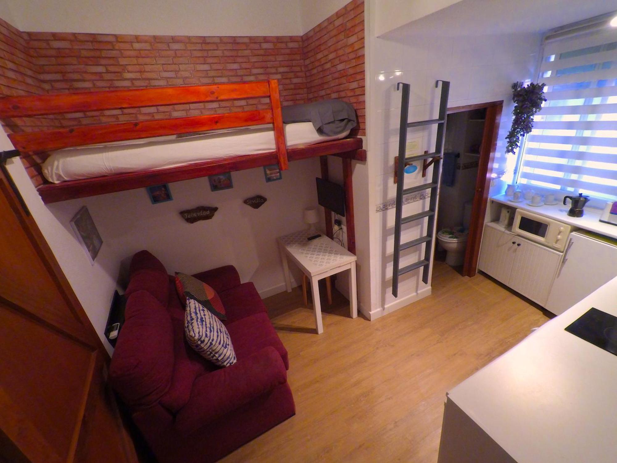 Apartamento Para 3 En Pleno Centro De Sevilla Buitenkant foto